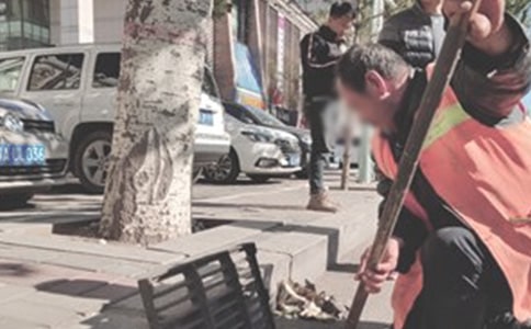 给环卫工人的表扬信