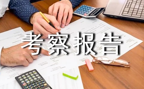 项目考察报告(通用15篇)