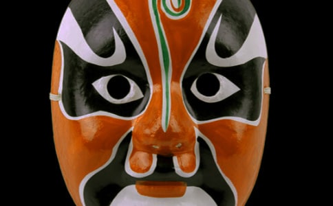 中班美术教案脸谱