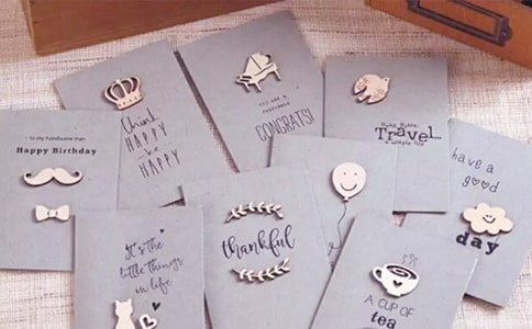 制作明信片大班教案