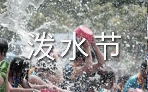《难忘的泼水节》教案