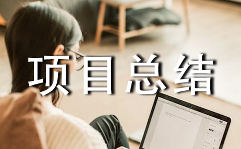 项目总结报告模板