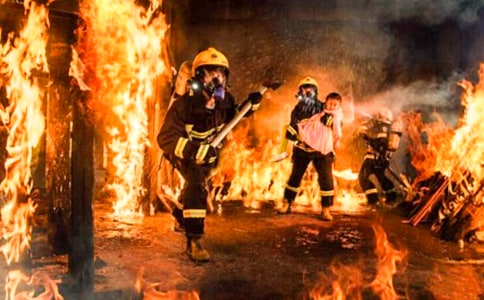 写给消防员的感谢信